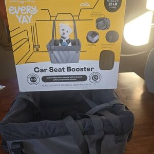 EveryYay Gray Car Seat Booster
